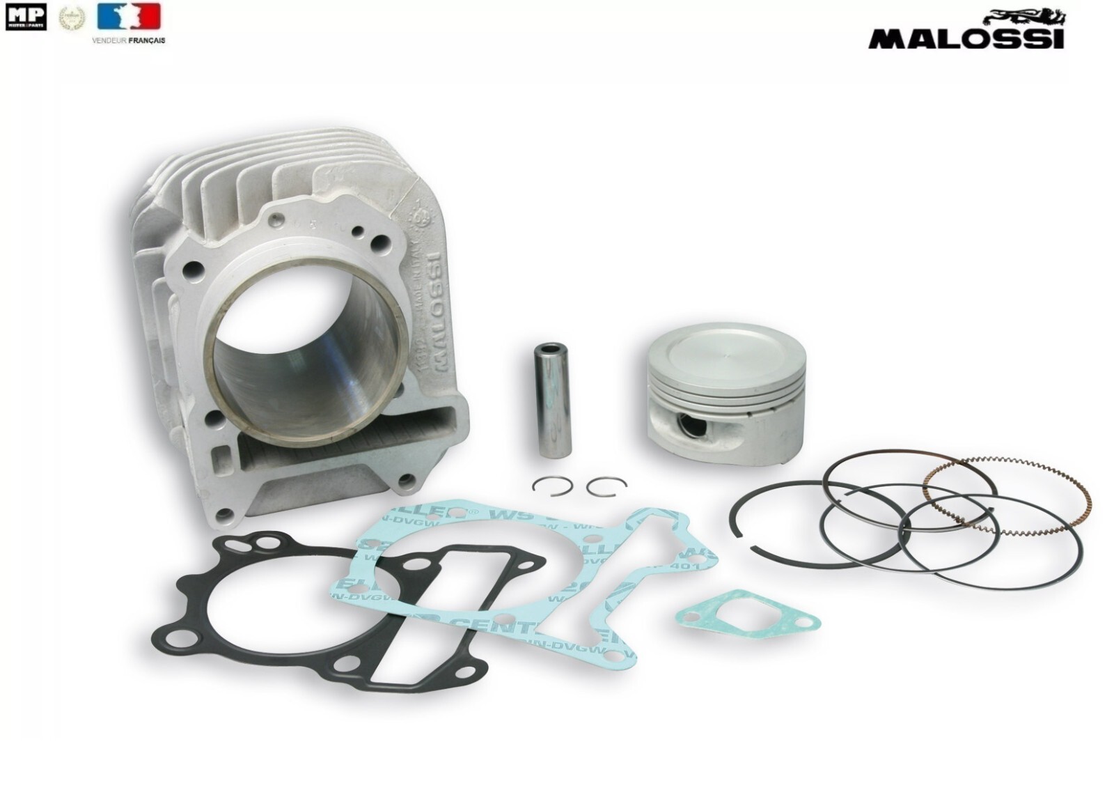 Cylindre piston Malossi Ø 70 l'excellence mécanique italienne 187cc