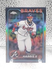 2024 Topps Chrome Refractor #52 Michael Harris II Braves 