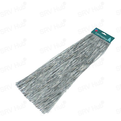 50 cm traditionelle, holographische, schillernde Folie Lametta, X'mas Party Dekor Vorhang - Bild 83 von 93