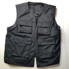 Disney Parks Han Solo Vest Adult XXXL Black Star Wars Galaxy’s Edge Costume