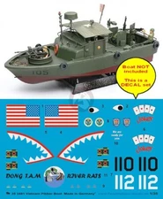 Peddinghaus 1/35 PBR 31 Mk.II Pibber Patrol Boat Vietnam Markings (Tamiya) 3481