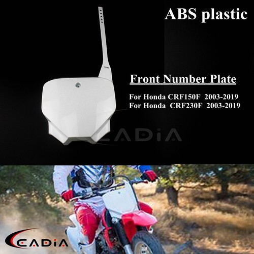 Number Plate Original - Crf230 - 61140-kps-900za Honda | Frete Grátis