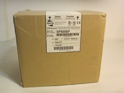 Hammond Power Solutions SP500SP Open Core Control Transformer  500 VA 1-phase
