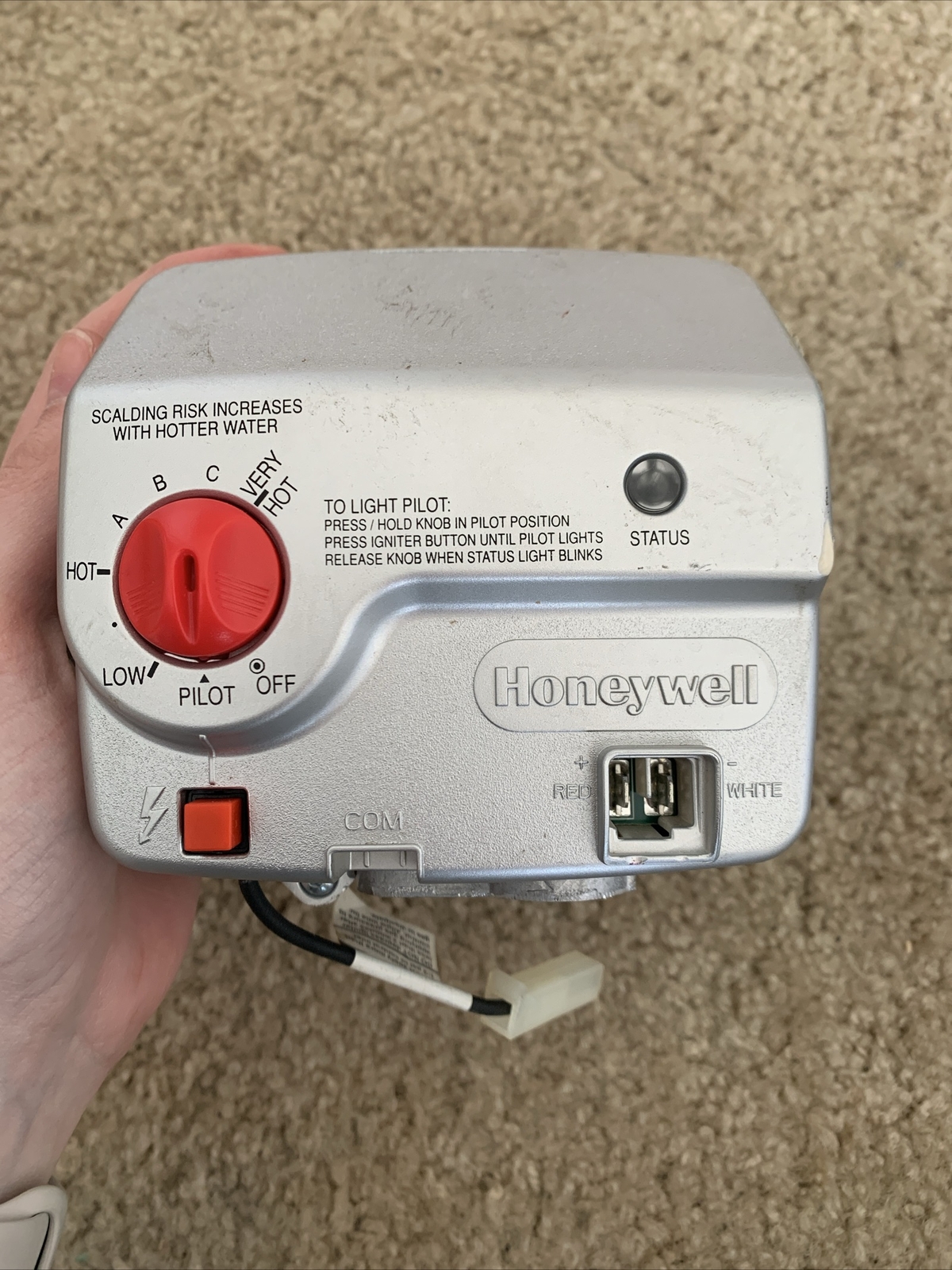 Honeywell Water Heater Gas Valve WV8840A1000 Untested See Pics eBay