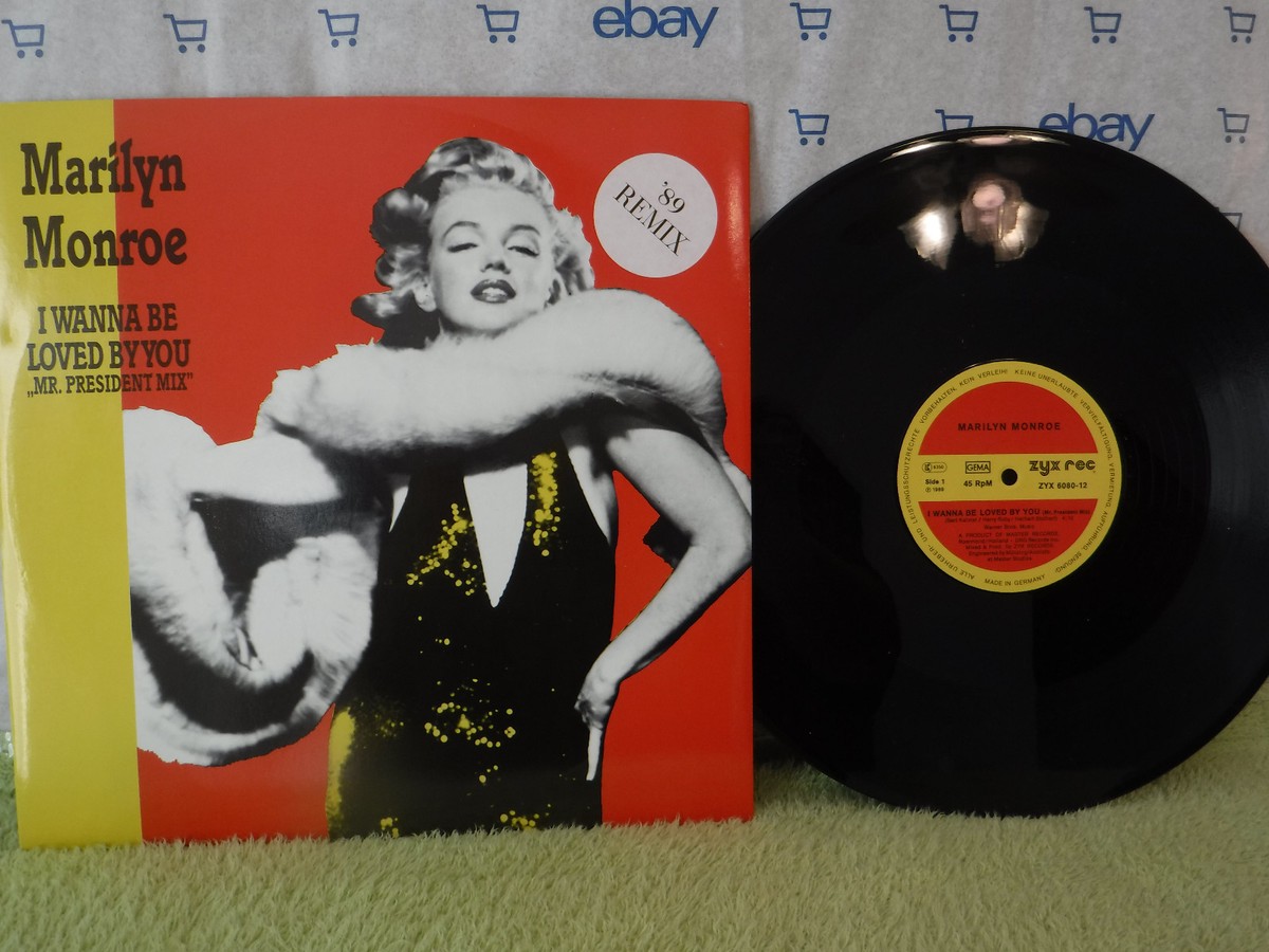マリリンモンロー Marilyn Monroe, I Wanna Be Loved By You, Mr. President Mix, ZYX