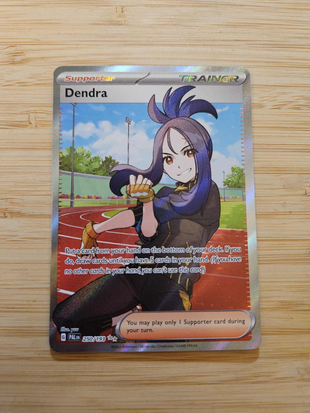 Dendra 250/193 Paldea Evolved (PAL) NM Full Art Pokemon Card