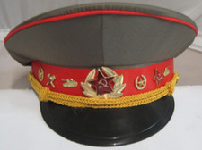 Schirmm&uuml;tze  Russland Offizier Putin Rote Armee Fasching  Moskau  Gr. 59