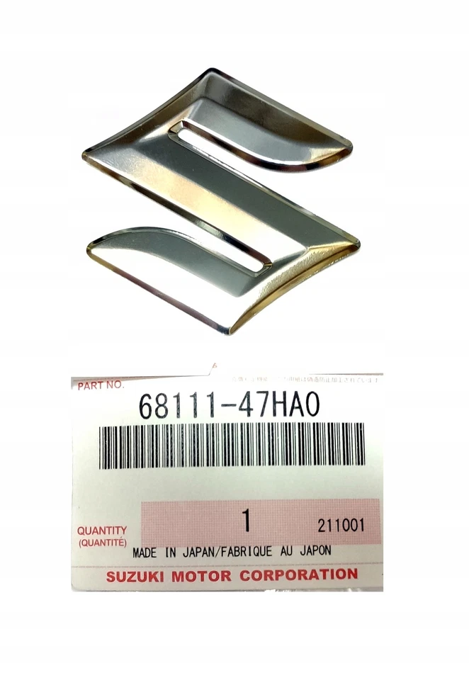 Emblème S autocollant pour SUZUKI GSR DL GSX GSX-R GSF SV RV GW 600 750... OR... - Photo 1/1