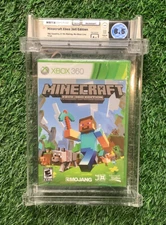 NEW Minecraft Xbox 360 Edition (Microsoft Xbox 360) Sealed - WATA A+ Seal Rating