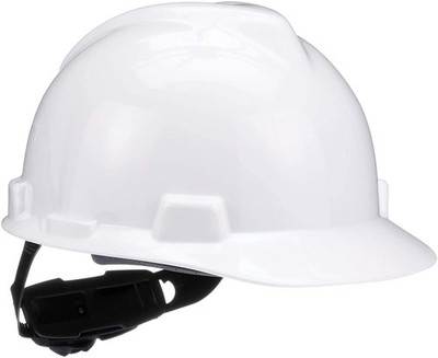 Msa 475358 V-Gard Cap Style Safety Hard Hat Fas-Trac Iii Ratchet Suspension