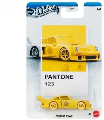 Hot Wheels Silver Series Pantone 123 '69 Porsche 934/5 1:64 Neu/OVP 6/6