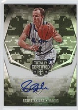 2015 Panini Totally Certified Signatures Mirror Camo 17/25 Scott Skiles Auto 0o9