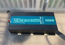 WZRELB  5000W Pure Sine Wave Inverter 48V DC To 220V AC Inverter DOES NOT WORK