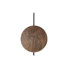 Wandleuchte Holz Schwarz indirekt GX53 B:53 cm Schlafzimmer Wandlampe Wohnzimmer