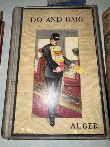HORATIO ALGER, JR. LOT OF 3 HURST & CO. Early 1900s Hardcover - Picture 3 of 12