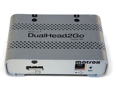 Matrox DualHead2Go Digital ME - (D2G-DP2D-MIF) | eBay