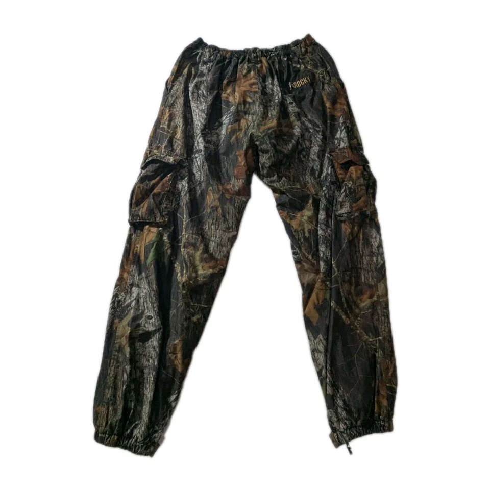 Rocky Scent IQ Waterproof Mossy Oak Camo Hunting Pants 2XL XXL Cargo Outdoor - Image 3 of 4