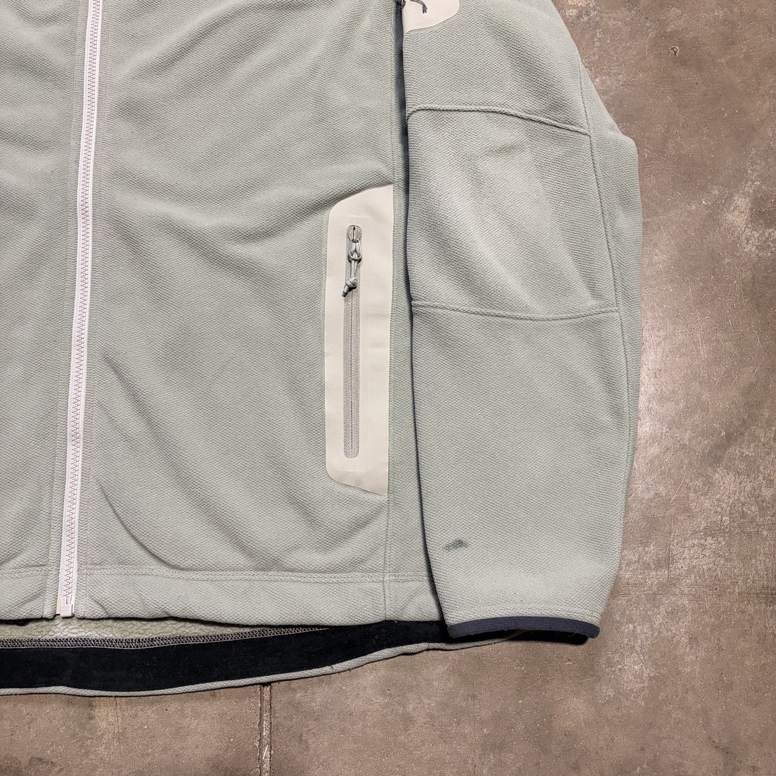 Arcteryx Fleece Jacket Mens XL Green Full Zip Polartec Covert Gorpcore Outdoor thumbnail 6