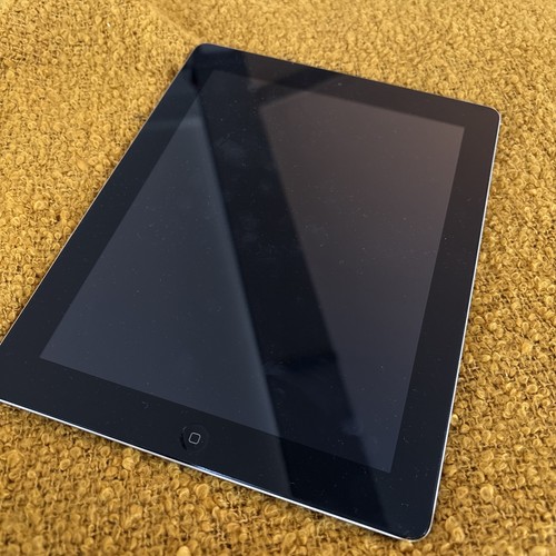Apple iPad 4. Gen. 16GB, WLAN, black, Akkuzustand unbekannt, gebraucht