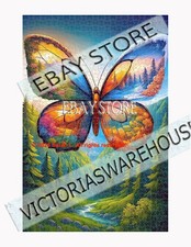1000 piece jigsaw puzzle Fantasy Butterfly