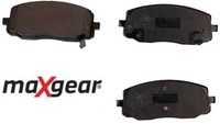 Maxgear 19-1987 Bremsbelagsatz FüR Scheibenbremse Bremsbelagsatz