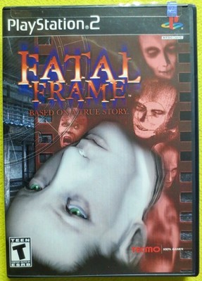 Fatal Frame - PS2 Tecmo 2002 disc unscratched and clean, manual included.