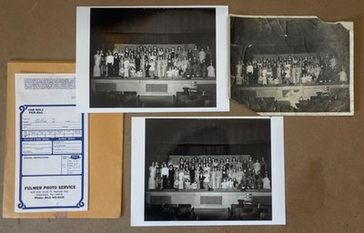 VTG Rare B&W 1930s Group Photo & Restoration Prints DANCE CLASS & Costumes OOAK