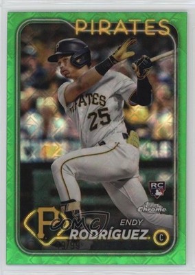 2024 Chrome Logofractor Edition 49/99 Endy Rodriguez Rodríguez Rookie RC 1i72