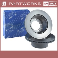 2x Bremsscheiben für PORSCHE 964 Carrera 944 S2 951 ab '87- 968 HINTEN