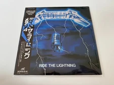 [LP] Metallica - Ride The Lightning w/OBI K25P-501 Japan Vinyl 2