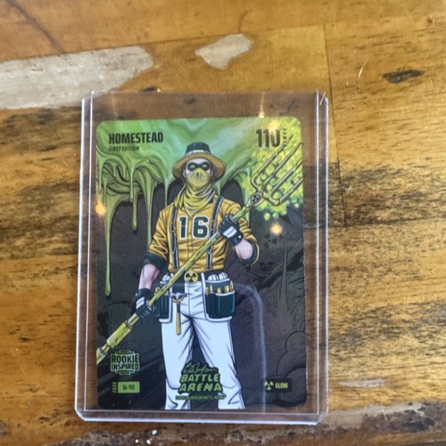 Bo Jackson Battle Arena Rookie Inspired 1st Ed Glow Homestead #SL-112 /110