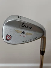 Titleist Vokey Spin Milled 52* 8 Gap Wedge Steel Shaft Wedge Flex