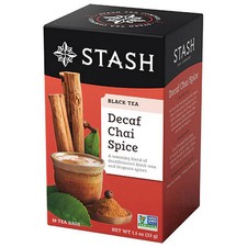 Black Tea Decaf Chai Spice 18 Count by Stash Tea
