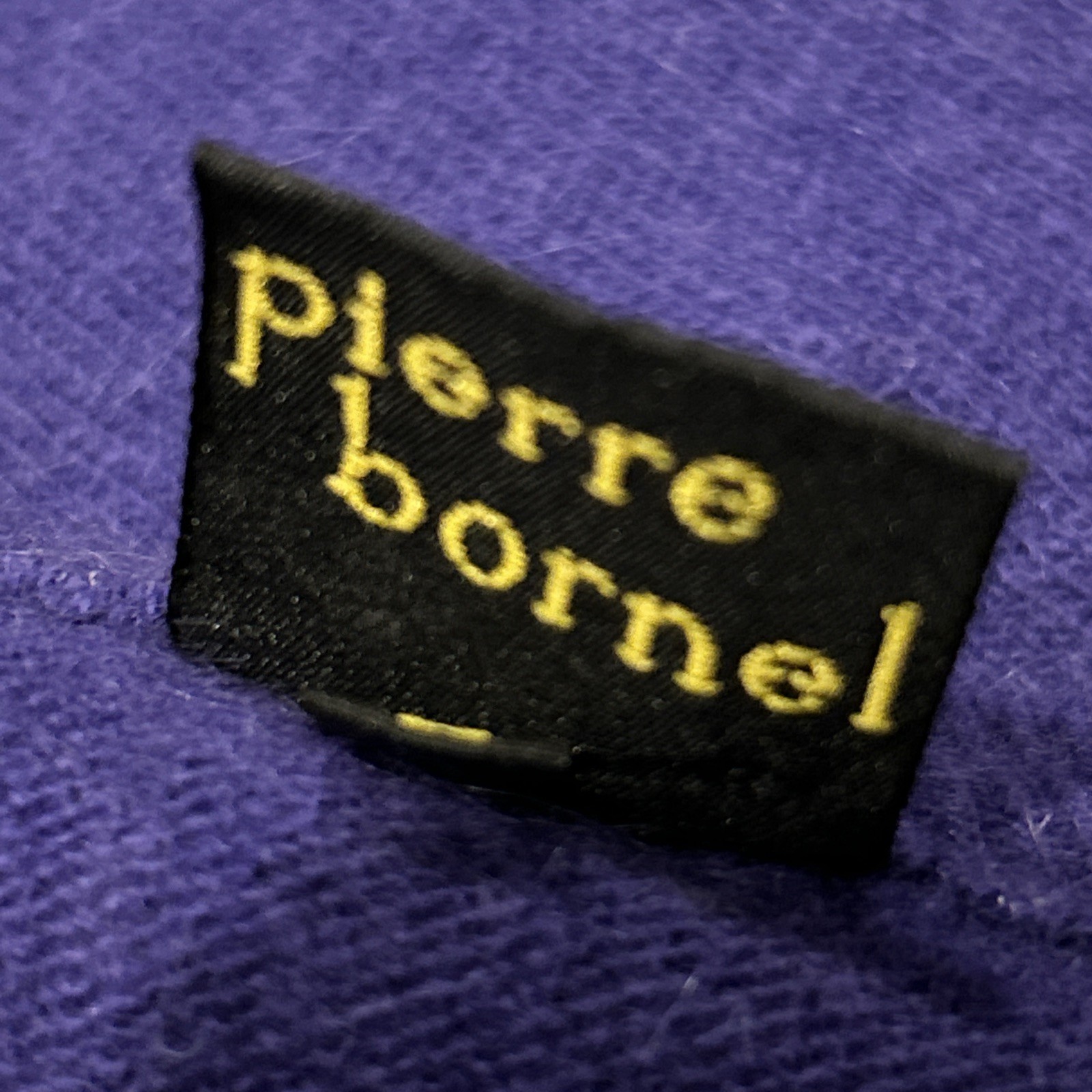 Pierre Bornel Women’s Size 2 Purple Sweater Wool Angora B14