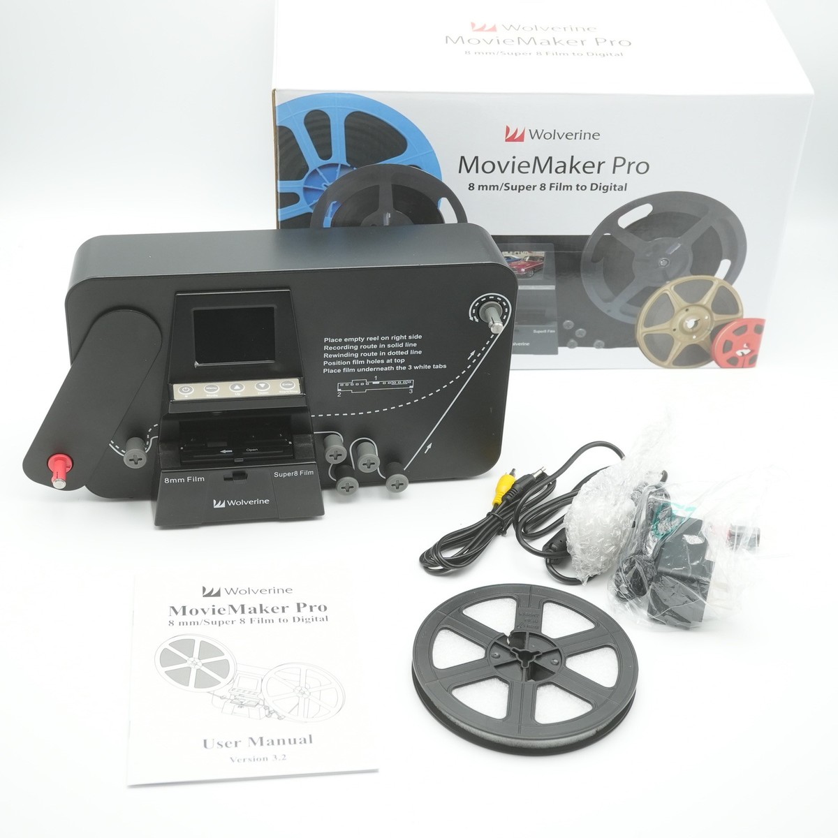 Wolverine digitalmoviemaker 8mmフィルムMP4変換 Wolverine Data Film2Digital MovieMaker-PRO 8mm and Super 8