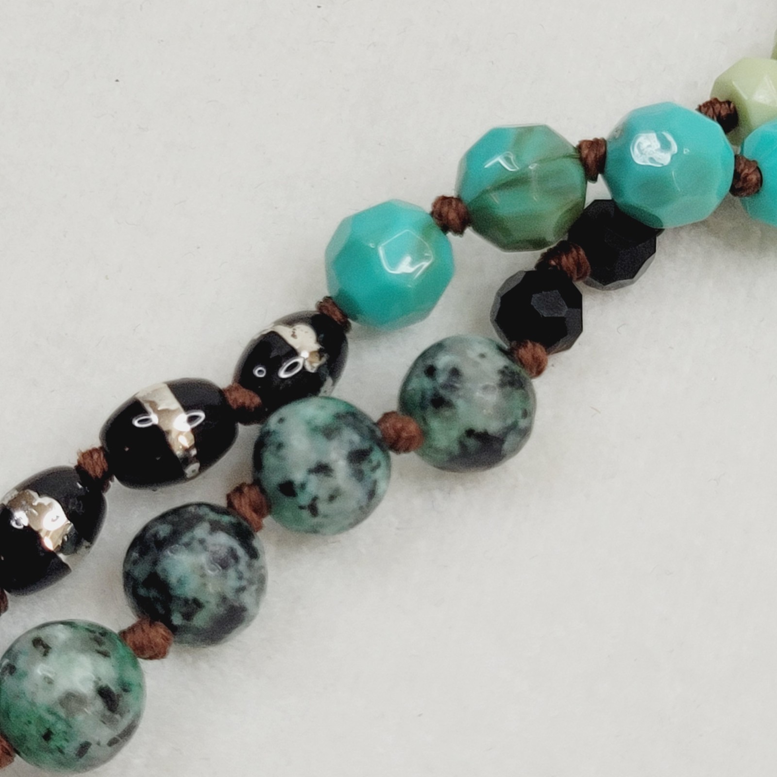 Plunder Double Stranded Bead Necklace Multicolor … - image 9