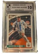 Alexis Mac Allister Graded 10 XCL Donruss 2024/25 Zero Gravity Argentina