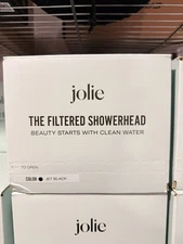 Jolie High Pressure Filtered Showerhead with Shower Filter (Jet Black)