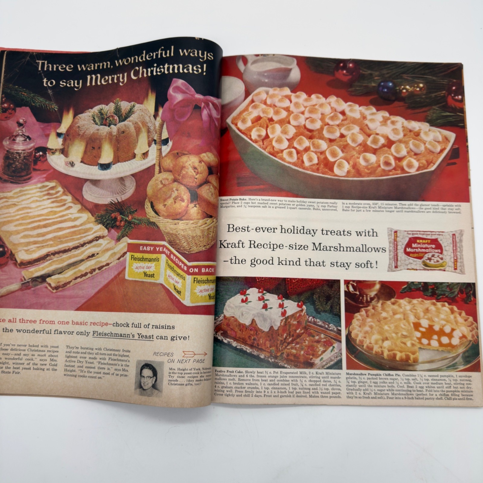 Vtg Lot Better Homes & Gardens December 1960-70 Christmas Ephemera Advertising