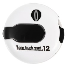 Mini Score Counter with Hat Clip Portable Sports Scoring Device (White) Counter