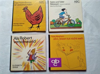 4x abc Ich kann lesen, Huhn Emma ist verschwunden, Als Robert verschwand...