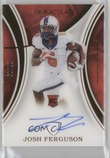 2016 Panini Immaculate Collegiate Rookie Auto /99 Josh Ferguson #140 Auto 3j2