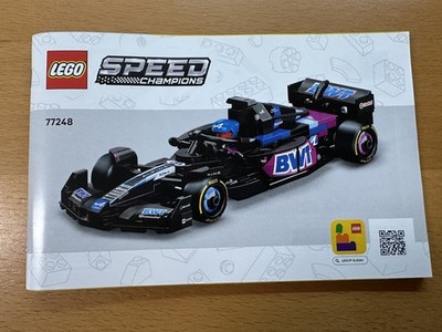 Lego Speed Champions 77248 Bwt Alpine Bauanleitung top Zustand