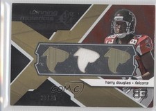 2008 SPx Winning Materials Single Jersey Team Logos 23/25 Harry Douglas b6s