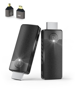 HDMI Wireless Transmitter and Receiver 1080P, 5.8G Kabellos Funkübertragung 4...