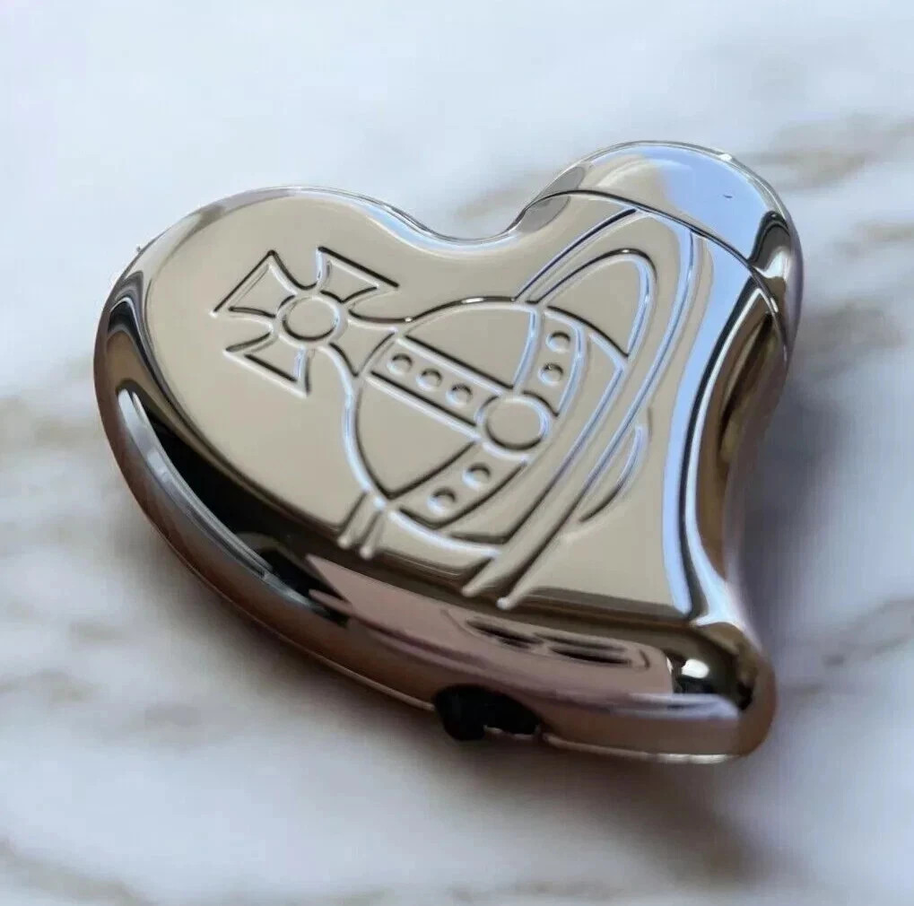 Vivienne Westwood Orb Heart Lighter Gunmetal Gas Lighters New With