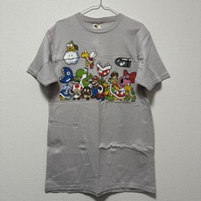 Sunny Island Vintage Super Mario Donkey Kong Graphic T-Shirt Gray L Used