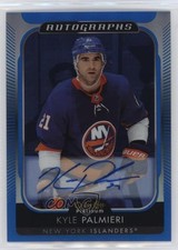 2021-22 O-Pee-Chee Platinum Blue Rainbow Auto Kyle Palmieri #BA-KP Auto 1yj