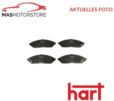 SATZ BREMSBELÄGE BREMSKLÖTZE VORNE HART 225 724 H NEU OE QUALITÄT