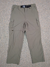 Boy Scouts Of America Mens Convertible Cargo Pants Small 30" Green Switchback
